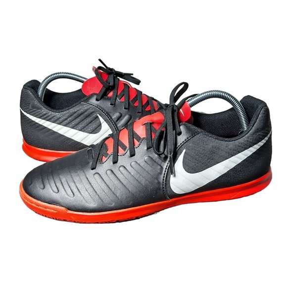 Nike | Shoes | Nike Tiempo Legend 7 Mens Club Indoor Soccer Shoes Black Red Ah7245006 | Poshmark